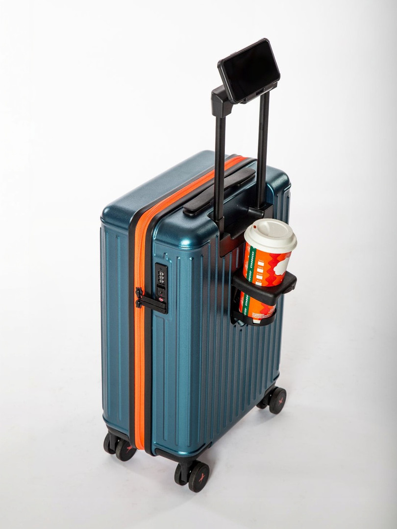 BALDORA Unisex Polycarbonate Trolley Bag